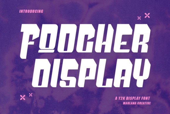 Foocher Font: Adding Y2K Playfulness to Editorial Layouts