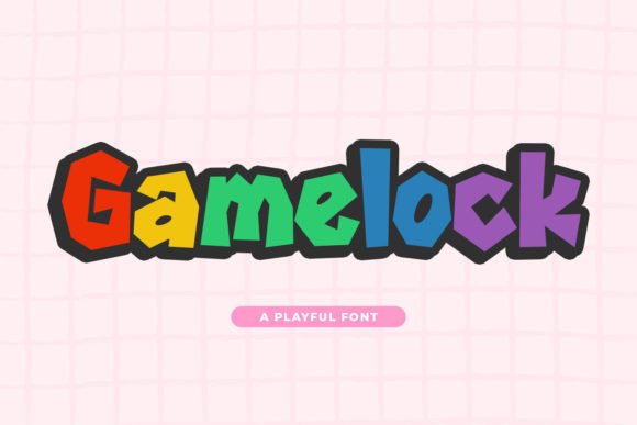 Gamelock Font Review: Playful Display Type for Campaigns
