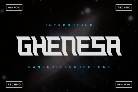 Ghenesa Font: A Modern Typeface for Brand Identity