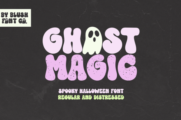 Ghost Magic Font: A Bold Display Typeface for Web Design