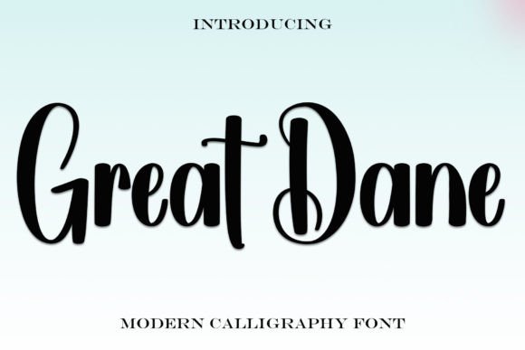 Great Dane Font: Festive Display Typography for Campaigns