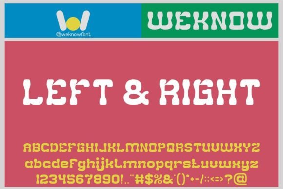 Left and Right Font: A Web Designer’s Layout Test