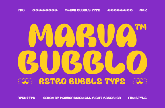 Marva Bubblo Font: Adding Retro Warmth to Editorial Layouts
