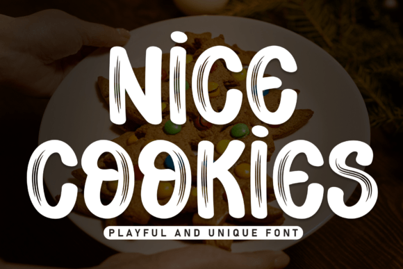 Nice Cookies Font: Playful Branding for Small Business