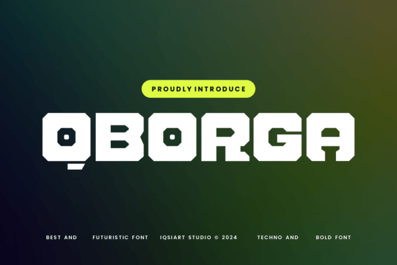 Qborga Font Review: Testing a Futuristic Display Typeface
