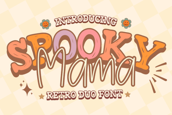 Spooky Mama Font: A Retro Typeface for Branding
