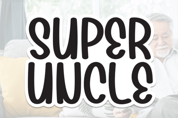 Super Uncle Font: Handwritten Charm for Makers