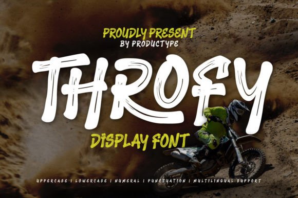 Throfy Font: A Designer’s Test for Outdoor Branding