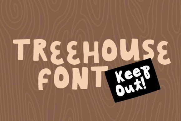 Treehouse Font: Joyful Display Typography for Digital Campaigns