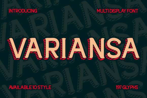 Variansa Font: Versatile Display Typography for Web Design