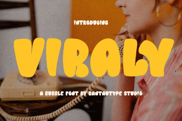Viraly Font: Friendly Display Type for Small Business Branding